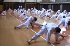 Rozcvička na začátku Úvodní školy.