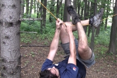 Dalibor Mrňávek na "ostnatém laně".