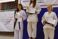 Absolutní kategorie bojů: 1. místo Eliška Paulíčková, 2. místo MUDr. Martina Neudertová, 3. místo Monika Zezulková.