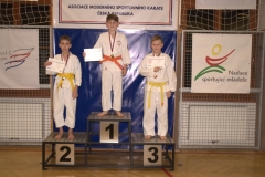 Boje mužů M13m: 1. místo Petr Růžička, 2. místo Martin Stehno, 3. místo Tobiáš Pilař.
