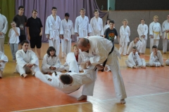 Pavel Sokol, III. Dan přehazuje Miloslava Motla, II. Dan