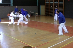 Justýna Stoszková, 8. kyu (vlevo) a Jarmila Husárová, 7. kyu.